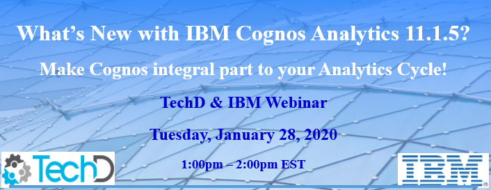 Whats New with IBM Cognos 11.1.5