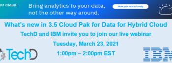 CP4D for Hybrid Cloud- What's New in 3.5 Cloud Pak for Data Webinar